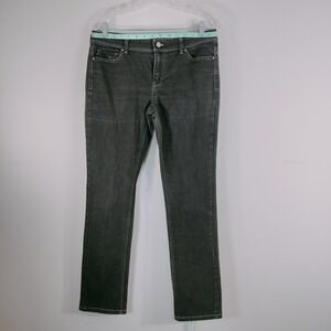 White House Black Market Black Jeans; Blanc Slim Ankle Mid Rise Denim 6R